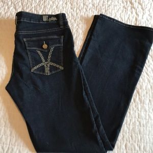 Kut from the Kloth Natalie High-rise Bootcut jeans